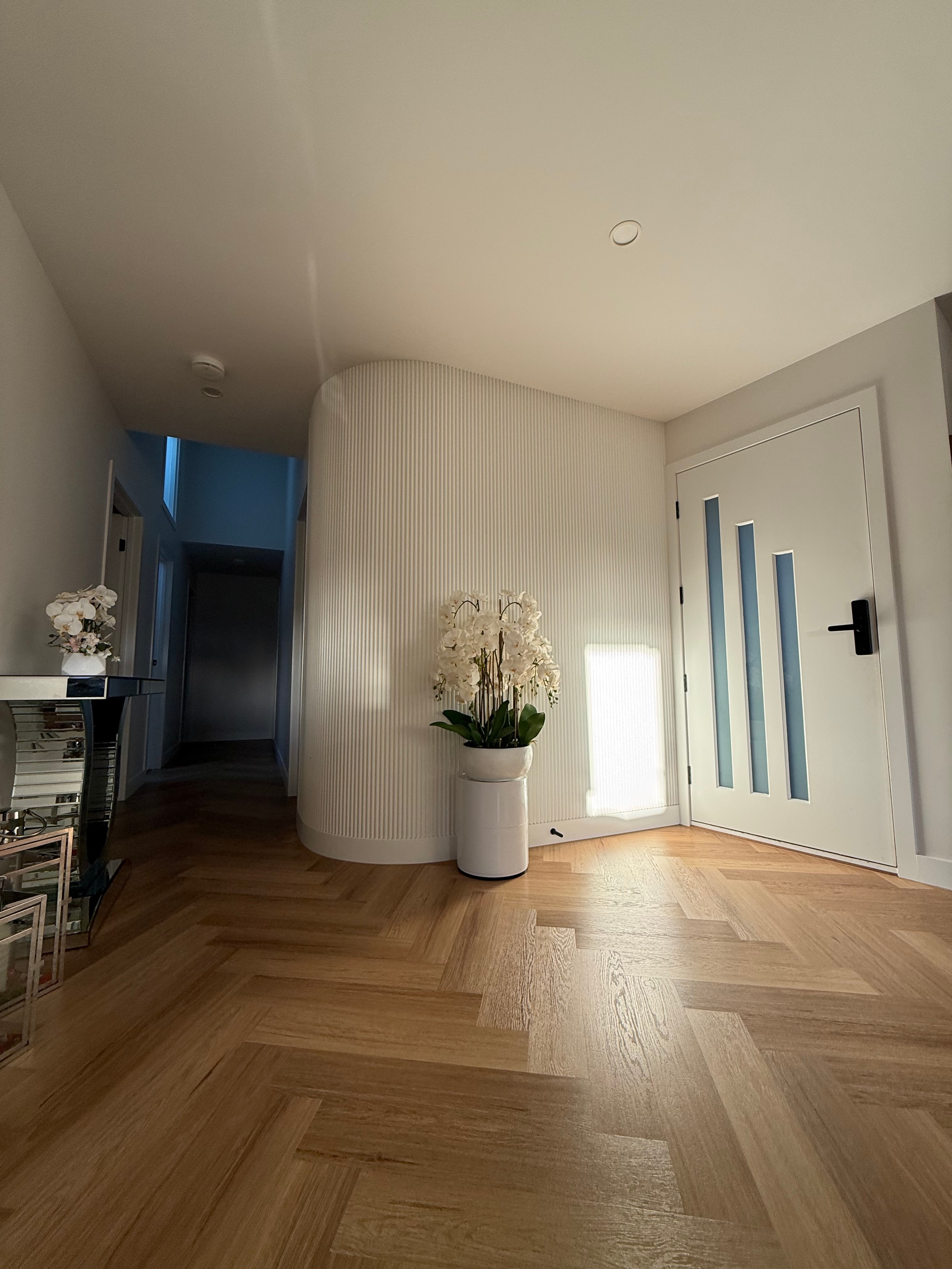House extension construction project